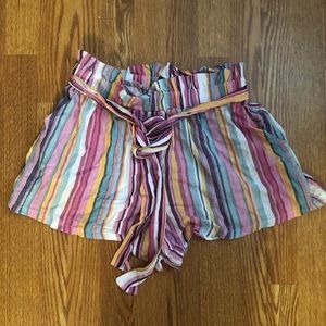 Shein paper bag shorts